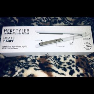 Hair Straightener -Herstyler Ceramic Coated Plates